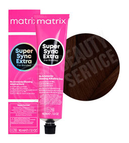 Super Sync Extra 4NN шатен глубокий натуральный, безаммиачный краситель 90мл