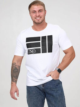 Мужская футболка Маркировка белая - Modellini фото 2