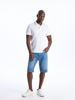 Polo Yaka K?sa Kollu Pike Erkek Ti??rt