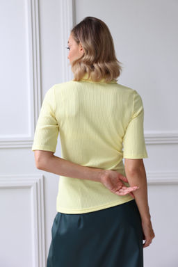 Футболка с воротом и V- вырезом - Looklikecat фото 4