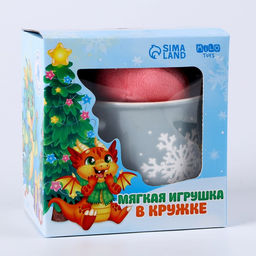 Новогодний набор Дракоша, игрушка в кружке, МИКС - Milo toys фото 8
