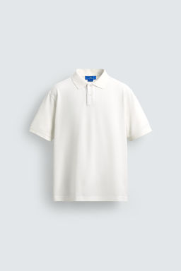 POLO PIQU? LAVADO AARON LEVINE X ZARA / Crudo  фото 7