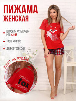 Костюм женский, модель 146, трикотаж (Red Fox )