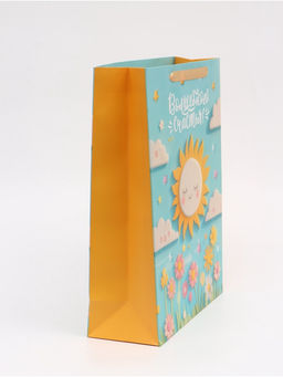 Пакет подарочный «Солнышко», L 31 × 40 × 11,5 см