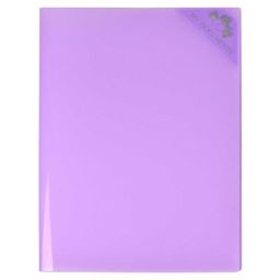 Папка для документов пластиковая арт. 53244/ 12 ФИОЛЕТОВЫЙ (полипропилен, формат А4, 31.2х23.3х0.8 с