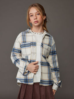 Ekose K?z ?ocuk G?mlek