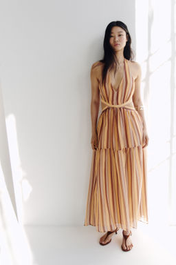 Vestido cut-out con escote halter - H&m фото 6