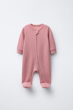 TWO-PACK OF FLORAL CONVERTIBLE FOOTED SLEEPSUITS - Zara фото 2