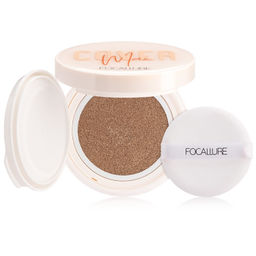 FOCALLURE Тональный крем кушон Longlasting Cushion Foundation тон 02 натуральный бежевый, 12 г  фото 2