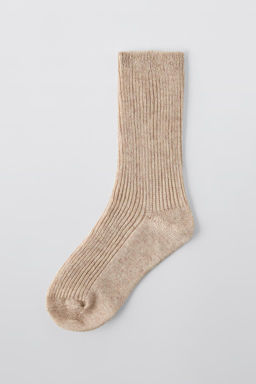 WOOL AND CASHMERE BLEND SOCKS - Zara фото 12