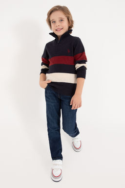 Темно-синий свитер для мальчика Неожиданная скидка в корзине - U.s. polo assn фото 10