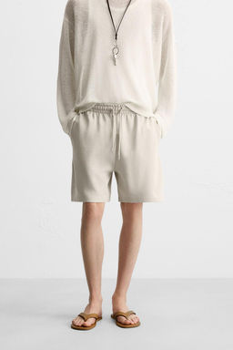TECHNICAL TEXTURED BERMUDA SHORTS - Zara фото 8
