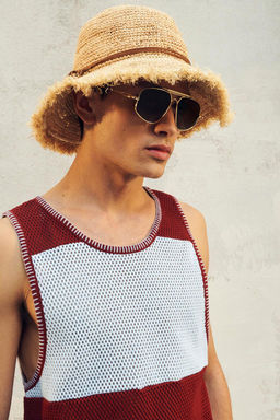 LIMITED EDITION RAFFIA HAT