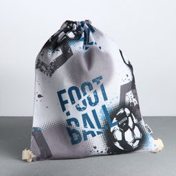 Сумка для обуви Футбол, хлопковкая