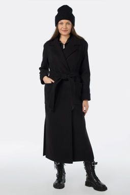 01-10818 Пальто женское демисезонное Classic Reserve (пояс) - El podio фото 6