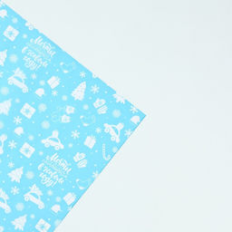 Цена за 20 шт. Упаковочная бумага на Новый год тишью Мечты сбываются, 50 х 70 см - Дарите счастье фото 4