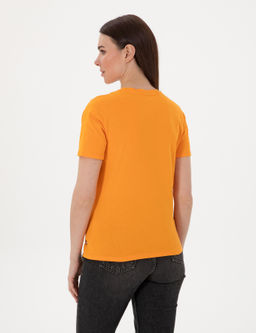 Turuncu Regular Fit Basic Ti__rt - Pierre cardin фото 5