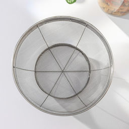 Сито для просеивания Доляна «Универсал», d=21.5 см, серебристое