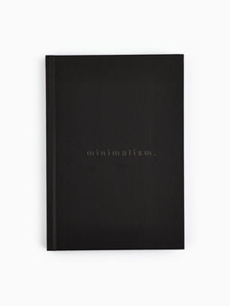 Ежедневник А5, 160 листов, в твердой обложке «Черный»