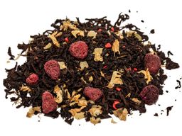 КамлёвЪ Черный чай крупнолистовой Лесная малина, 500 г