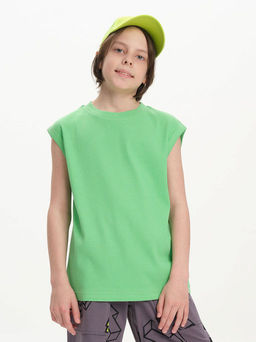PELICAN, майка для мальчиков, Салатовый