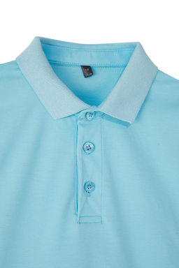 Ekru-Mavi 2li Erkek Cocuk %100 Pamuk Bask?l? Regular Kal?p Polo Yaka Orme T-Shirt TKDSS25TS00089 - Trendyolmilla фото 2