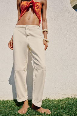 JEANS Z1975 CHINO LOOSE / Blanco roto