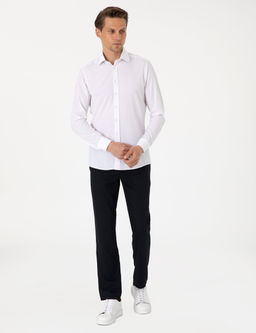 Beyaz Ekstra Slim Fit Uzun Kollu G_mlek