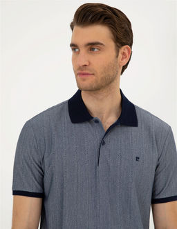 Lacivert Slim Fit Ti__rt - Pierre cardin фото 2