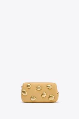 CLUTCH WITH METAL APPLIQU_S - Zara фото 2