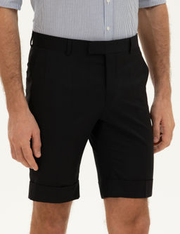 Черные брюки узкого кроя из ткани - Cacharel фото 5