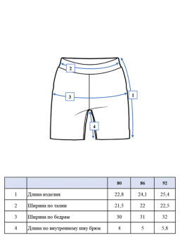 PlayToday / Шорты детские трикотажные для девочек, 2 шт в комплекте фото 10