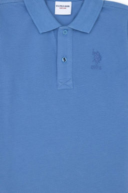 U. S. Polo Assn / Темно-синяя базовая футболка для мальчика - U.s. polo assn фото 3