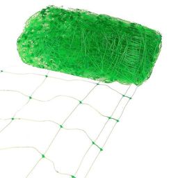 Сетка садовая, шпалерная, 2 × 5 м, ячейка 15 × 17 см, для огурцов, пластиковая, зелёная, Greengo