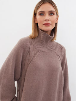 Conso/KDL 220654 - brown ash Платье женское