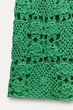 CROCHET KNIT TROUSERS - Zara фото 10