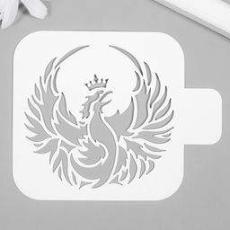 Трафарет для творчества «Феникс», для тату, 9×9 см