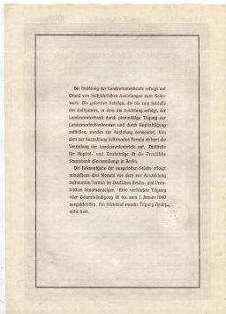 Облигация 4,5% 1000 рейхсмарок 1935 года Германия
