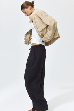 Pantal?n barrel con cord?n de ajuste - H&m фото 4