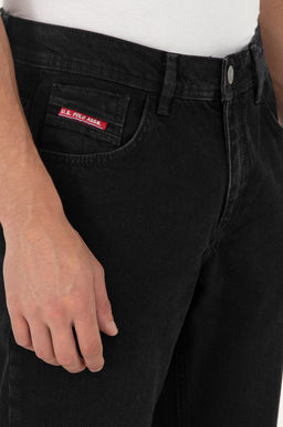Мужские черные джинсовые брюки - U.s. polo assn фото 5