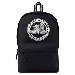 Рюкзак арт.53677/ 14 КЕДЫ (28,5х43х11 см, полиэстер, люминесцентный принт, 1 отделение (-я), молния,