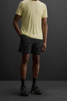 LIGHTWEIGHT PERFORATED SHORTS - Zara фото 14