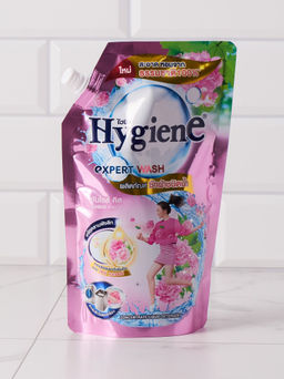 Гель д/тиркиКонцентрированный Парфюмированный Расцветный поцелуй HYGIENE 1400 мл  фото 3