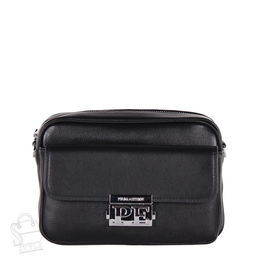 Сумка женская кожаная 3247Q black  Polina&Eiterou/30 в Новосибирске