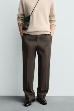 ORIGINS TWILL CHINO TROUSERS - Zara фото 2