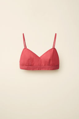 TOP POPEL?N CREATED BY CARAMEL LONDON X ZARA / Rojo