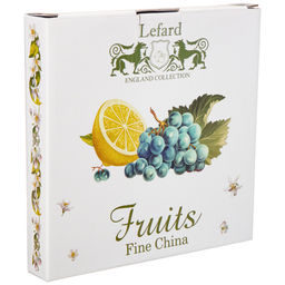 НАБОР ТАРЕЛОК ЗАКУСОЧНЫХ LEFARD ФРУКТЫ 2 ШТ. 20,5 СМ