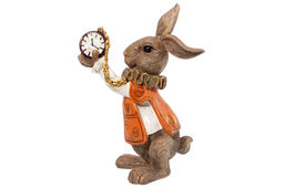 Фигурка декоративная 9,5*7,5*13 см Кролик с часами - Elan gallery фото 14