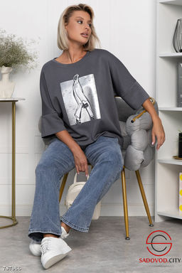 Женская блузка с принтом - Bruno фото 2