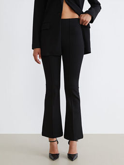 Beli Lastikli ?spanyol Pa?a Kad?n Pantolon